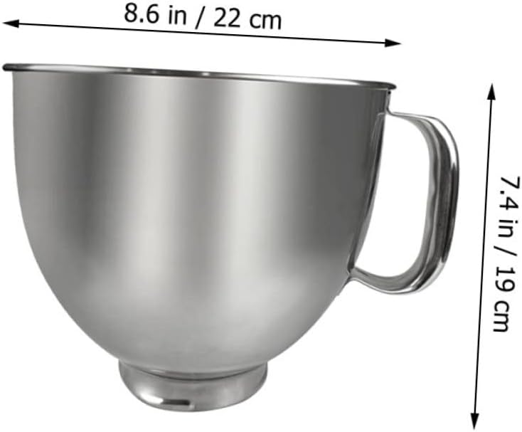 Stainless Steel Mixer Bowl Replacement for Mixers Bowl for Baking Cooking