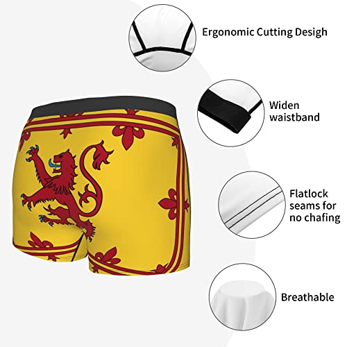 national emblem of Palestine Mens Boxer Briefs Underwear Breathable Stretch Boxer Trunk with Pouch for Men, Youth 6