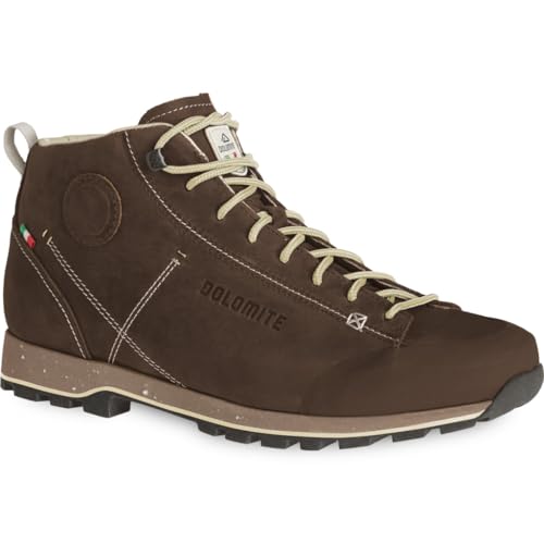 Fodera in pelle pieno fiore Dolomite 54 Mid Fg Evo, Scarpe Lifestyle Unisex (Dark Brown, 42, Sistema Taglie Calzature EU, Adulto, Numero, Media, 42)