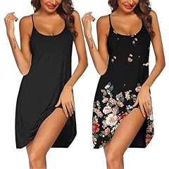 2 Pack-black+black Floral