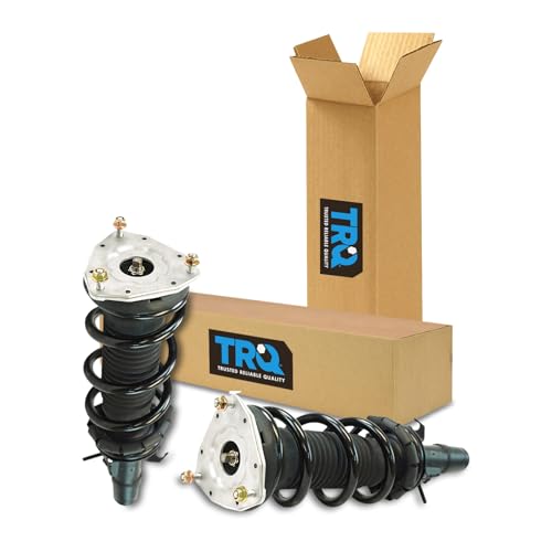 Image of TRQ Front Strut and Spring Assembly Set 2 Piece Compatible with 11-12 Infiniti G25 07-08 G35 09-13 G37 15 Q40