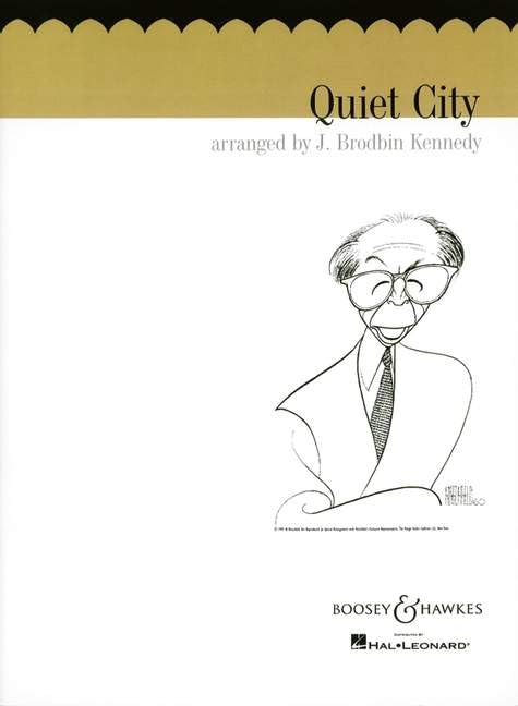 Quiet City: cor anglais (oboe), trumpet, strings. Reduction pour piano avec parties solistes.