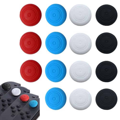 32 Pcs Silicone Joystick Thumb Stick Grip Cover, Analog Controller Gamepad Thumb Stick Grips...