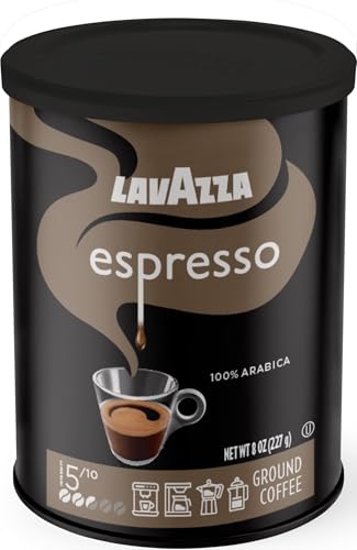 Lavazza Espresso Ground Coffee, Medium Roast...