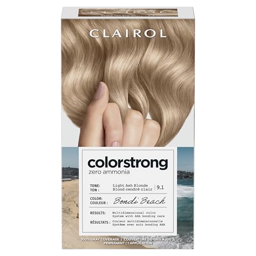 Clairol ColorStrong Permanent Zero Ammonia Hair Dye, 9.1