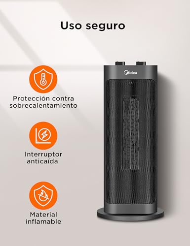 La mejor selección de Calentador Electrico Walmart comprados en linea. 3 Calentador Electrico Walmart marca Midea (3)