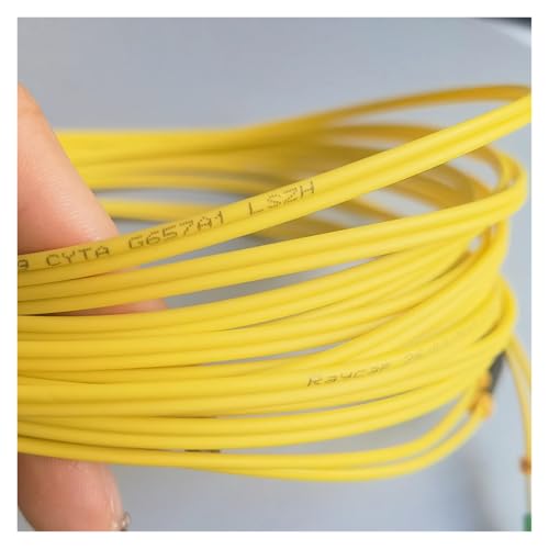 Câble d'extension LC-FC FTTH cavalier monomode double cœur 2.0mm 5M pour box internet - 2