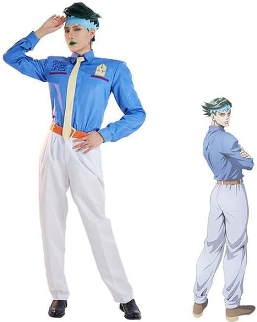 ❁ウィッグ付き❁ 岸辺露伴 ジョジョの奇妙な冒険 コスプレ 衣装 517If1w2ewL.jpg