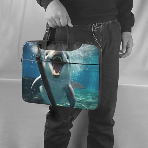 Bolsa para laptop impermeable con correa ajustable y animales 2