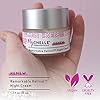 MyChelle-Dermaceuticals-Remarkable-Retinal-Night-Cream-1-Fl-Oz-Rich-Moisturizer-with-Potent-Vitamin-A-Hydrate-and-Reduce-the-Appearance-of-Fine-Lines-and-Wrinkles MyChelle Dermaceuticals Remarkable Retinal Night Cream Nutrient-Rich Moisturizer with Vitamin A Retinaldehyde for All Skin Types, Cruelty Free, Vegan, White, 1.2 Fl Oz