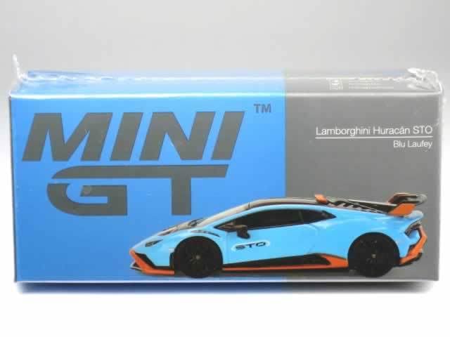 Amazon.co.jp: MINI GT 1/64 Lamborghini Huracan STO Blu Laufey