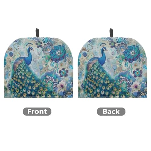 Image of Peacock Tea Cozy for Teapot Insulated Boho Tea Cosy for Teapot Home Decoration Bohemia Tea Cozies Kitchen Accessory Tea Pot Cozy for Keeping Warm