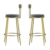 【Design elegante】: questi sgabelli da bar combinano lo stile elegante e classico, perfetti per l'uso commerciale e domestico, in particolare in bar, soggiorni, cucine, caffetterie, mercati, banconi, ecc.