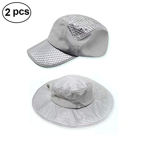 2 Packs Evaporative Cooling Hat Summer Ice Cap Sun Hat Cooling Hat