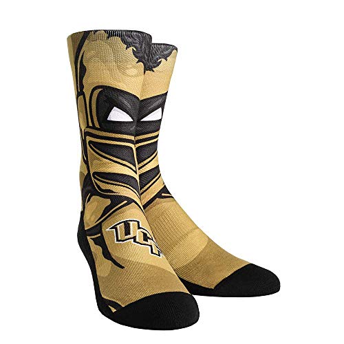 NCAA UCF - Knightro Mascot Socks (L-XL)