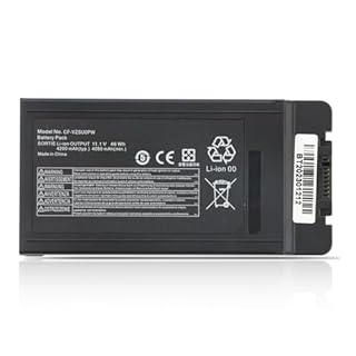 K KYUER 46Wh CF-VZSU0PW Laptop Batteria per Panasonic Toughbook CF-54 MK1 MK2 MK3 54 Gloved Multi-Touch 54 Lite Performance Prime 14-inch Mobile Computer i5-5300U i5-6300U 7300U i7-5600U 6600U 7600U