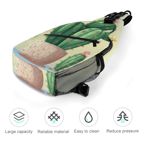 Bolso cruzado tipo sling casual para viajes y senderismo miniatura 5