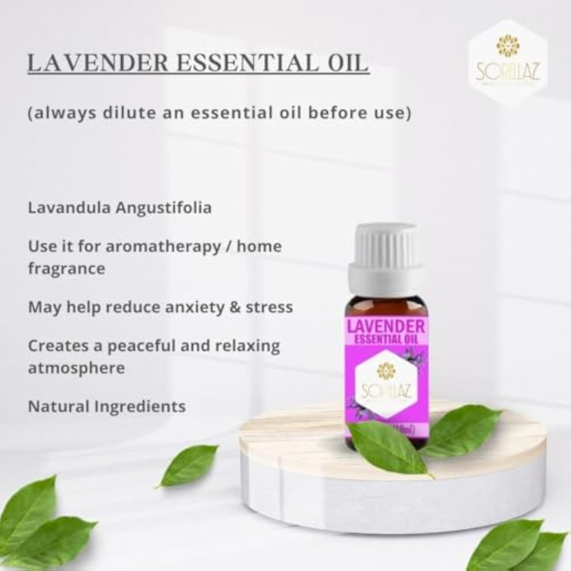 Sorellaz Essential 0.25fl oz/7.5ml Lavender Oil