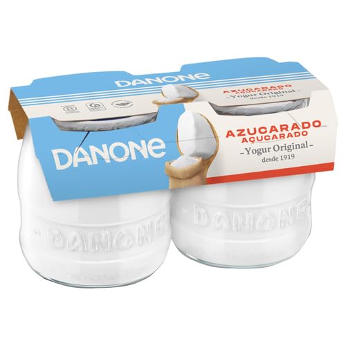 DANONE YOGUR POSTRE ORIGINAL 2X130g PACK 6 Und NATURAL AZUCARADO