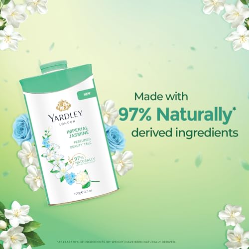 Image of Yardley London Imperial Jasmine Perfumed Talc 100g