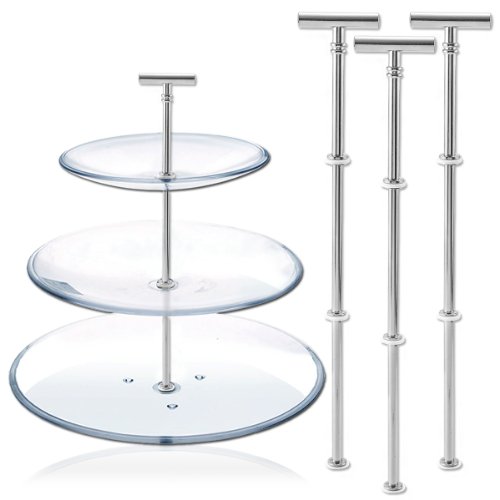 SurePromise 3 Pcs Supporto per Vassoi Torte,3