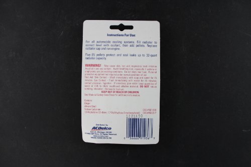 Genuine Gm Fluid 12378255 Cooling System Seal Tablet - 4 Grams, (Pack Of 5) #TOP1