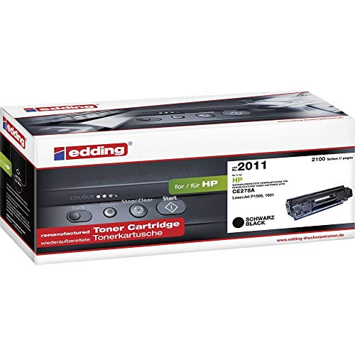 Cartouche toner HP CE278A Edding noir pour éliminer les traces d'encre sur vos dossiers
