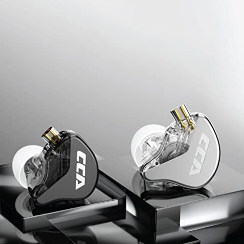 Image of Concept Kart CCA CRA IEM Earphone, 3.8μ Composite Polymer Diaphragm Driver Zinc Alloy Housing in Ear Monitor Earbuds with 2Pin Detachable Cable