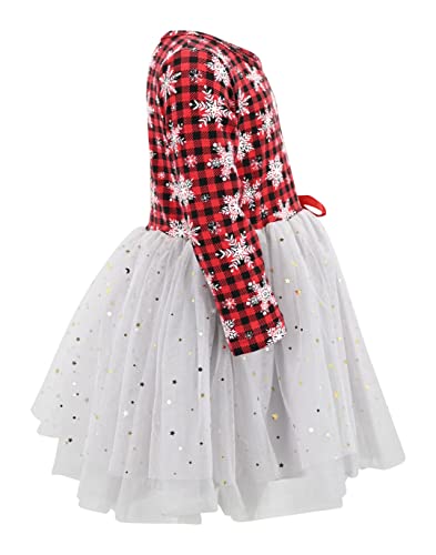Image of Girls Long Sleeve Tulle Tutu Dresses for Kid and Toddler