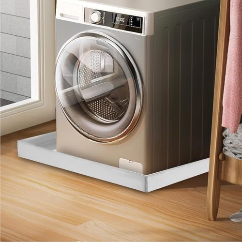 Vielseitige, große Auffangschale für Minikühlschränke und mobile Klimaanlagen, 40 x 40 cm Ölauffangwanne für Waschmaschinen und Geschirrspüler, Bodenschutz, lochfreies Design – die ideale Lö