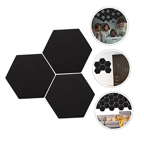 Panels Acústicos Aislantes Hexagonales de Alta Densidad Toddmomy 3 Piezas para Estudio de Grabación Oficina Teatro en Casa miniatura 7