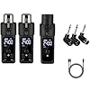 2.4GHz Microphone Wireless System XLR Transmitter Receiver For Dynamic Condenser(1 for Dynamic) #2