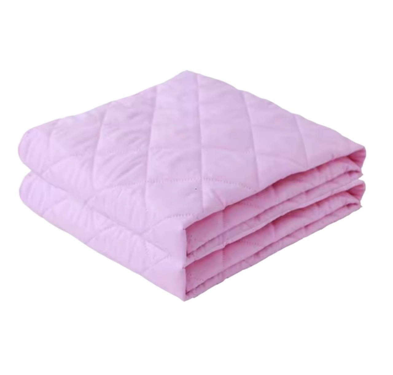 3 Pcs Washable Bed Pad Waterproof Diaper Nappy Urine Mat Simple Bedding Changing Cover Pad Sheet Protector For Incontinence(Pink 50*70CM)