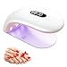 Nageltrockner Lampe 36W 24 LEDs Nagellacktrockner LCD Bildschirm Zeiteinstellung Nail Dryer Nagellampe Nailart Nagellack Gel Lampe