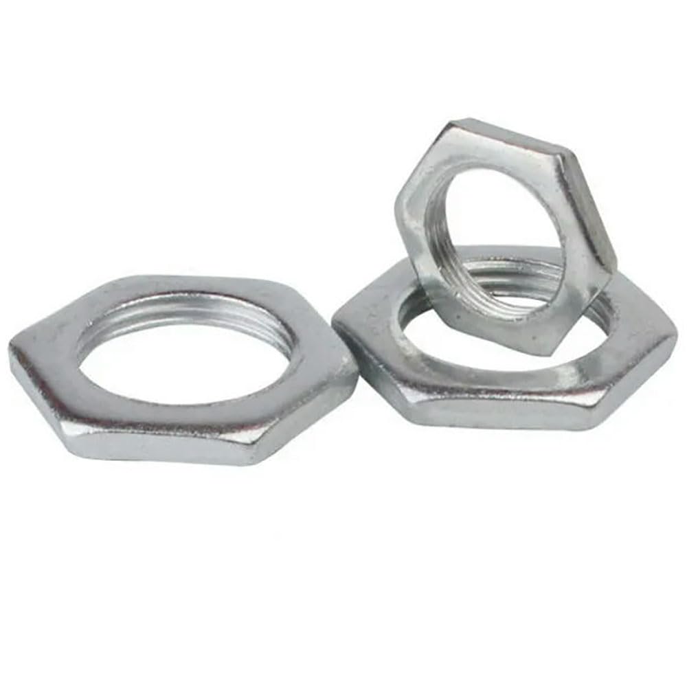 Dado Sottile In Acciaio Carbone Piccolo Dado Piatto Esagonale Dente Fine Dente,M14*1.5 * 3mm(10pcs)