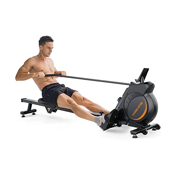 YOSUDA-Magnetic-Rowing-Machine-350-LB-Weight-Capacity-Foldable-Rower-for-Home-Use-with-LCD-Monitor-Tablet-Holder-and-Comfortable-Seat-Cushion YOSUDA Magnetic Rowing Machine 350 LB Weight Capacity - Foldable Rower for Home Use with LCD Monitor, Tablet Holder and Comfortable Seat Cushion