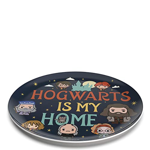 Zak Designs Harry Potter Hogwarts Is My Home Dinnerware Set Includes Plate And Bowl, Made Of Durable Melamine And Perfect For Kids (2-Piece Set, Bpa-Free) #TOP4