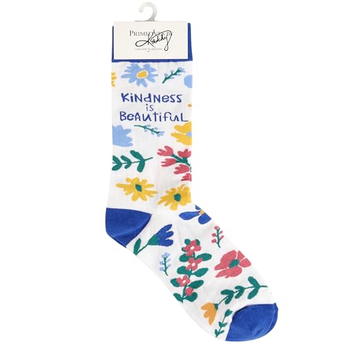 Calcetines Kindness Is Beautiful Primitives by Kathy multicolor talla única 4