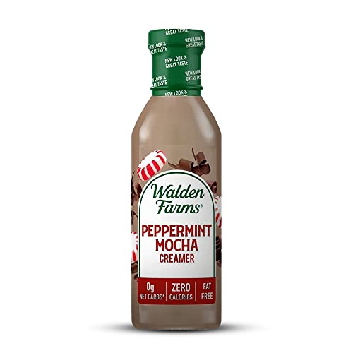Walden Farms Peppermint Mocha Coffee Creamer 12 oz