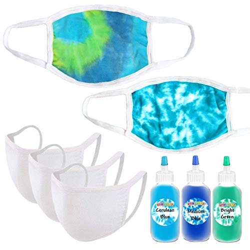 Perfect Stix - Krafty Kitz - Earth Tie Dye Mask Kit Tie Dye Mask Kit - DIY Back to School Tie Dye Masks - Earth Kit - Krafty Kitz, 1 Earth Kit