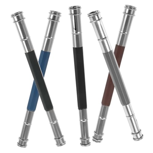 DIYEAH 5 Piezas Lápiz lápiz alargador lápices de dibujo de colores lapices arte lápiz de dibujo material de oficina extensor de crayones para artistas extensor de croquis Acero inoxidable