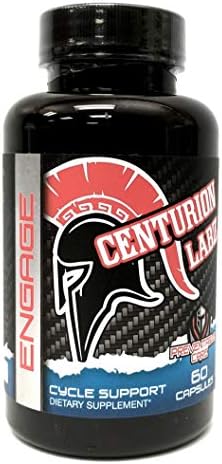 Centurion Labz ENGAGE Cycle Support supplement, 60 caps.