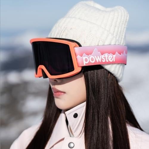[Powster] スキーゴーグル雪上OTGスキー板ゴーグルバックル交換可能フォ Powster] スキーゴーグル雪上OTGスキー板ゴーグルバックル交換可能フォ 🎈