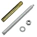 Produktbild Lumonic Ankerstange + Verbundankerpatrone M10 x 130 Verzinkt I Zur Verwendung als Metalldübel, Bolzenanker, Blitzdübel I Für verschiedene Arten Durchs
