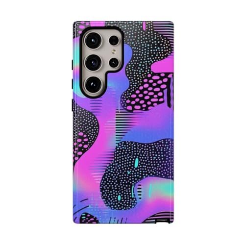 Coque Samsung S24 Ultra violette rigide brillante protection design