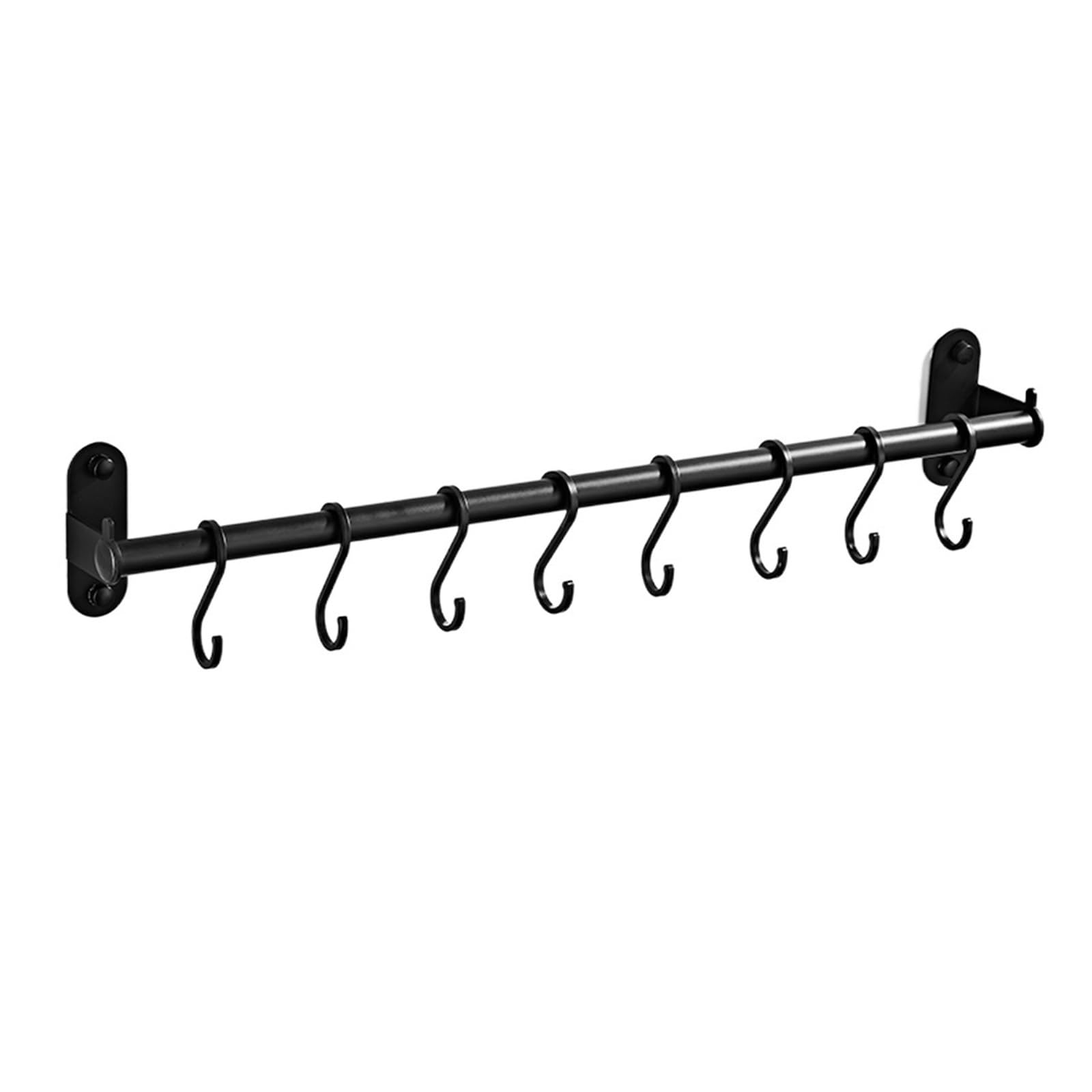 YUANCHUTOP Kitchen Utensil Rack with Hooks, Wall-Mounted, Towel Holder, Pot Hanger, Cutlery Storage (Color 1-50) - Space-Saving Kitchen Solution