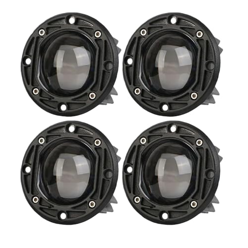 Projecteur pour moto et Wrangler hors route, feux LED ronds premium 24V
