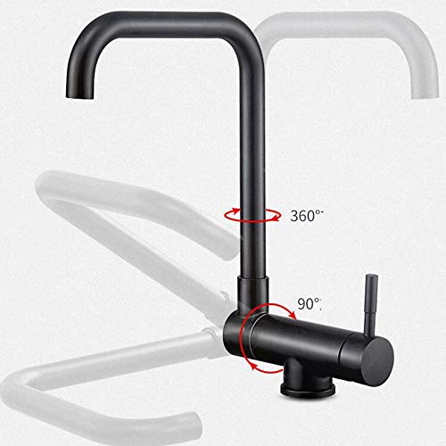 Robinet évier pliable eau chaude froide pour gain de place cuisine