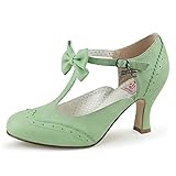 Pin Up Couture Spangen-Pumps Flapper-11 Mint Gr. 40