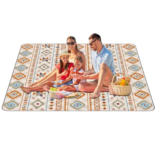 Manta de playa para exteriores, manta de picnic plegable, manta de pícnic, impermeable, resistente a la intemperie, de secado rápido, alfombra para exteriores para camping, senderismo